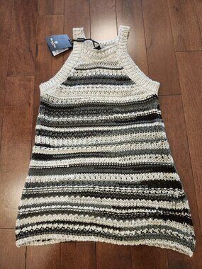 Massimo Dutti women's cotton mix tank top in size XS
